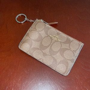 Coach Coin Keychain